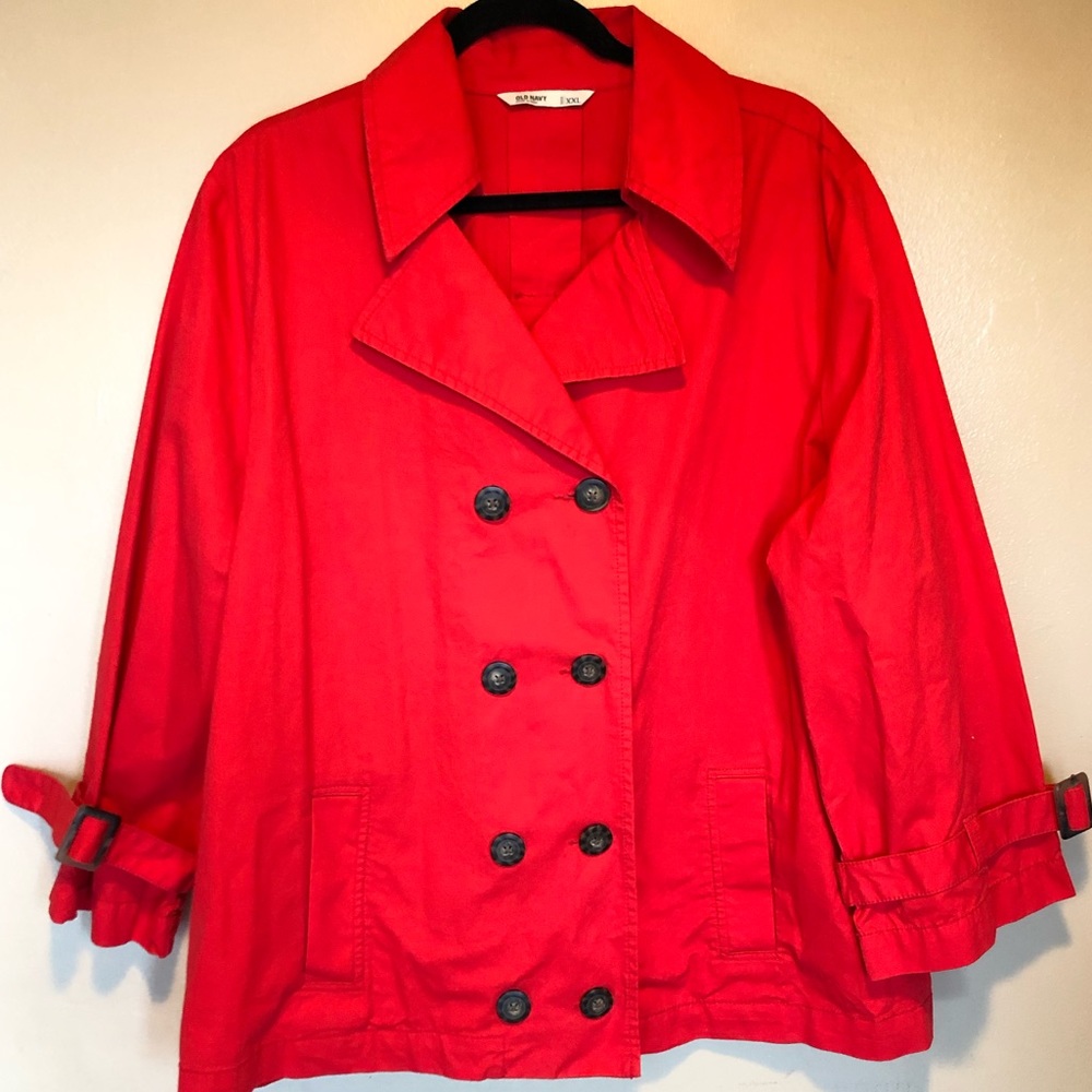 EUC Old Navy Trench Coat plus XXL